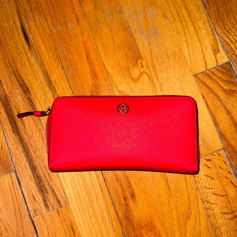 Tory Burch Vibrant Red Wallet